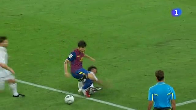 RTVE · entrada de Marcelo a Cesc
